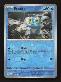 Froakie 056/167 Common Twilight Masquerade Pokemon Reverse Holo Near Mint - Image 1