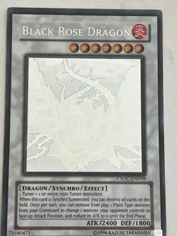 Black Rose Dragon CSOC-EN039 Crossroads of Chaos Ghost Rare LP. - Image 1