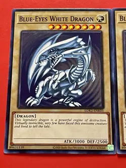 3x Blue-Eyes White Dragon | SDK Art | LDK2-ENK01 | NM | Common | YuGiOh! - Image 3