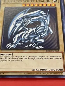 3x Blue-Eyes White Dragon | SDK Art | LDK2-ENK01 | NM | Common | YuGiOh! - Image 4