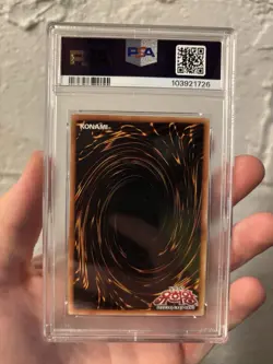 Yu-Gi-Oh! Blue-Eyes White Dragon LOB Korean 2019 Ultra Rare PSA 9 - Image 2