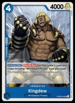 One Piece OP-08 Two Legends Kingdew #OP08-044 - Image 1