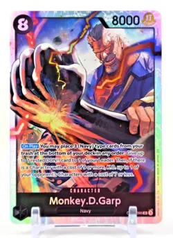 OP11-095 Monkey.D.Garp (SR) A Fist of Divine Speed One Piece CCG - Image 1