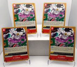X Calibur Playset - OP11-020 x4 - A Fist of Divine Speed - One Piece TCG - Image 1