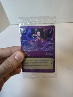 Disney Lorcana TCG Sealed Elsa The Fifth Spirit 6 Promo Card Glitter Foil - Image 1