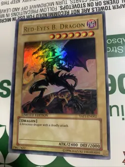 Yugioh Red-Eyes B. Dragon YAP1-EN002 Ultra Rare Limited Edition Anniversary - Image 2