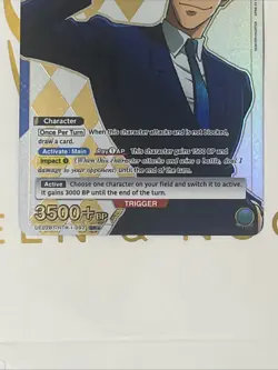 Union Arena TCG HUNTER X HUNTER Leorio Parallel Super Rare* HTR-1-092 - Image 3