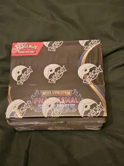 Pokemon Mega Evolution Phantasmal Flames Booster Box New And Sealed - Image 1