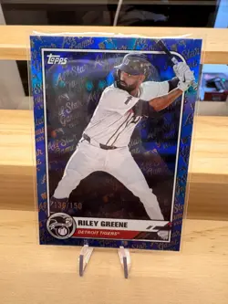 2025 Topps All-Star Game - Riley Greene, Riley Greene #59 Blue Foil /150 - Image 1