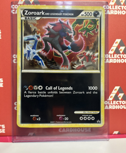 Pokemon Promo Zoroark and Legendary Pokemon Holo Jumbo Card | G20 - Image 1