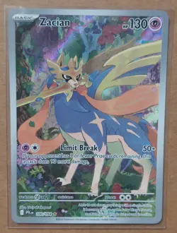 Zacian 100/94 Phantasmal Flames Pokemon Card NM Pack Fresh - Image 1