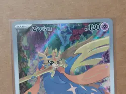 Zacian 100/94 Phantasmal Flames Pokemon Card NM Pack Fresh - Image 3