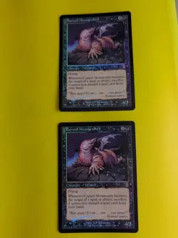 Cursed Monstrosity x2 Horror. MTG Card. Odyssey.Old Border FOIL. - Image 1