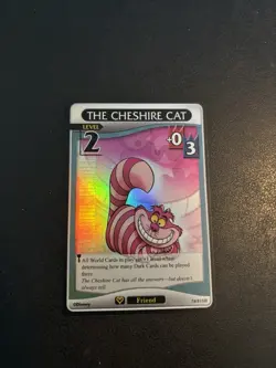 The Cheshire Cat Kingdom Hearts Trading Card Game Foil 78/91SR - Image 1