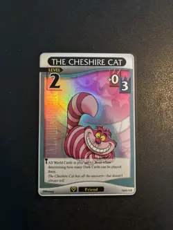 The Cheshire Cat Kingdom Hearts Trading Card Game Foil 78/91SR - Image 2