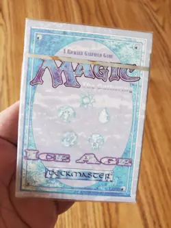 Magic The Gathering ICE AGE FACTORY SEALED DECK (1995) 60 Game Cards and Rules - Image 5