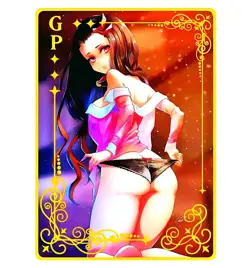 Waifu Anime Cards TCG | Nezuko Kamado - Demon Slayer [ METAL CARD ] Hentai Girl - Image 1