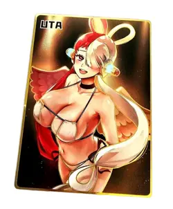 Waifu Anime Cards TCG | One Piece - UTA [ METAL CARD ] Sexy Hentai Anime Girl - Image 2