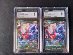 Darkrai V - 098/189 LOT - Astral Radiance CGC Mint 9 Graded Pokemon Cards - Image 1