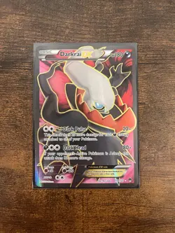 Pokemon Darkrai EX Full Art Ultra Rare Holo 118/122 Breakpoint 180 HP Card - Image 1