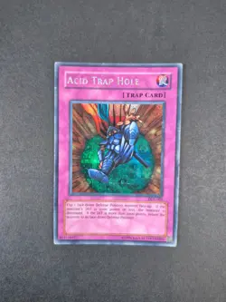 Yugioh! - Acid Trap Hole - DDS-005 - Secret Rare - Unlimited - MP - Image 1
