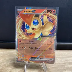 Victini EX 142 S&V Black Star Promo Battle Deck English Pokemon Card - Image 1