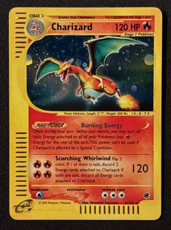 Charizard - Base Set Expedition - Holo - #6/165 - Vintage Pokemon Card 2002 WOTC - Image 2