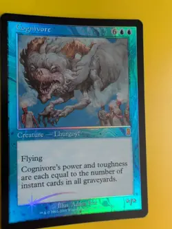Cognivore. Lhurgoyf. MTG Card. Odyssey.Old Border FOIL. - Image 2