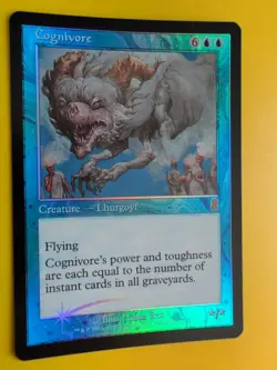 Cognivore. Lhurgoyf. MTG Card. Odyssey.Old Border FOIL. - Image 4
