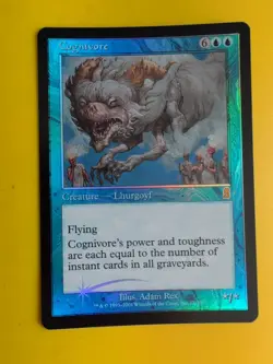 Cognivore. Lhurgoyf. MTG Card. Odyssey.Old Border FOIL. - Image 5