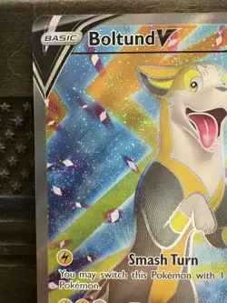 Boltund V 249/264 NM/M Full Art Fusion Strike Pokemon Card - Image 2