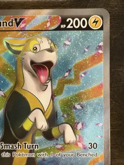 Boltund V 249/264 NM/M Full Art Fusion Strike Pokemon Card - Image 4