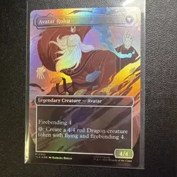 The Legend of Roku (Borderless) Avatar: The Last Airbender Foil - Image 1