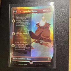 The Legend of Roku (Borderless) Avatar: The Last Airbender Foil - Image 2