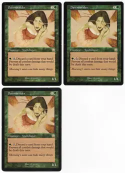 Dawnstrider x3 3x 1999 Mercadian Masques Green Rare Creature MTG SP - NM AZ1 - Image 1