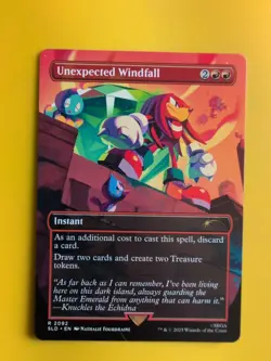 Unexpected Windfall. Instant . SLD 2091 Magic the Gathering Card. - Image 1
