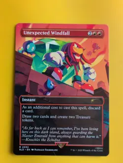 Unexpected Windfall. Instant . SLD 2091 Magic the Gathering Card. - Image 2