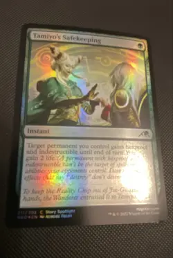 Tamiyo's Safekeeping Kamigawa: Neon Dynasty Foil MTG - Image 1
