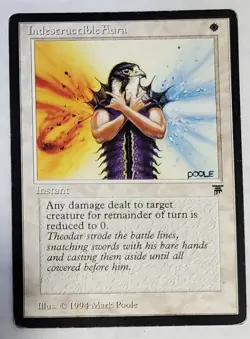 MTG Indestructible Aura Legends LP x 1 - Image 1