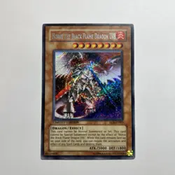 Yugioh Horus The Black Flame Dragon LV8 EEN-ENSE1 Limited Edition Secret Rare - Image 1
