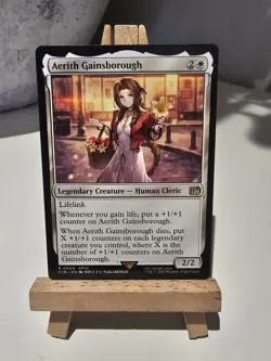 Magic The Gathering MTG - Aerith Gainsborough - FFVII Final Fantasy 0004 - Image 1