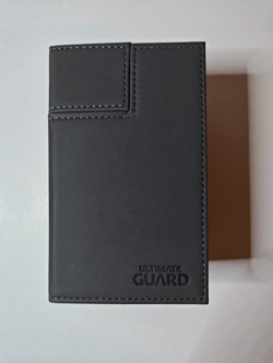 Ultimate Guard Flip’n’Tray 80+ Xenoskin Grey Deck Box MTG Case Used - Image 2