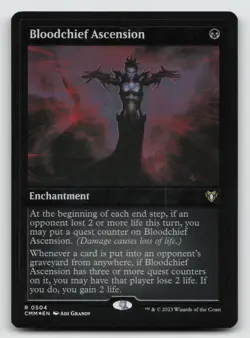 Bloodchief Ascension (Foil Etched) *Foil* CMM 504 NM - Image 1