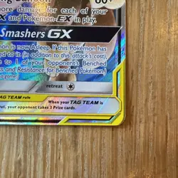 Pokemon Mega Lopunny Jigglypuff GX Cosmic Eclipse Holo Card 165/236 NM/M - Image 4