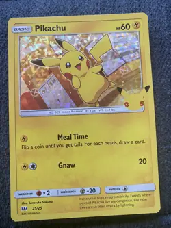 Pikachu 25/25 McDonalds 25th Anniversary Promo 2021 HOLOFOIL Pokemon Card NM - Image 1