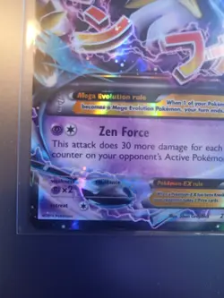 Pokemon M Alakazam EX Holo Ultra Rare TCG Card 26/124 XY Fates Collide - Image 4