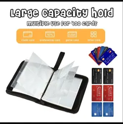 4 Pocket Card Binder 400 Pockets Case Holder For Collection Card , Sport Cards - Image 3