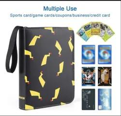 4 Pocket Card Binder 400 Pockets Case Holder For Collection Card , Sport Cards - Image 4