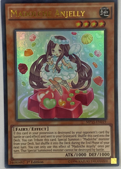 Yu Gi Oh! Card Game Madolche Anjelly MP15- EN019 Ultra Rare First Edition - Image 1