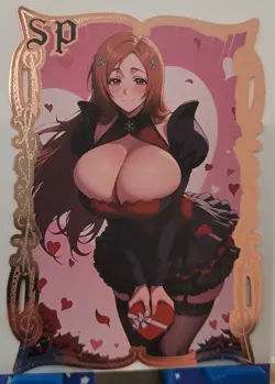 Orihime Inoue BLEACH SP Goddess Story Limited GOLD METAL CARD Waifu #26/100 - Image 1